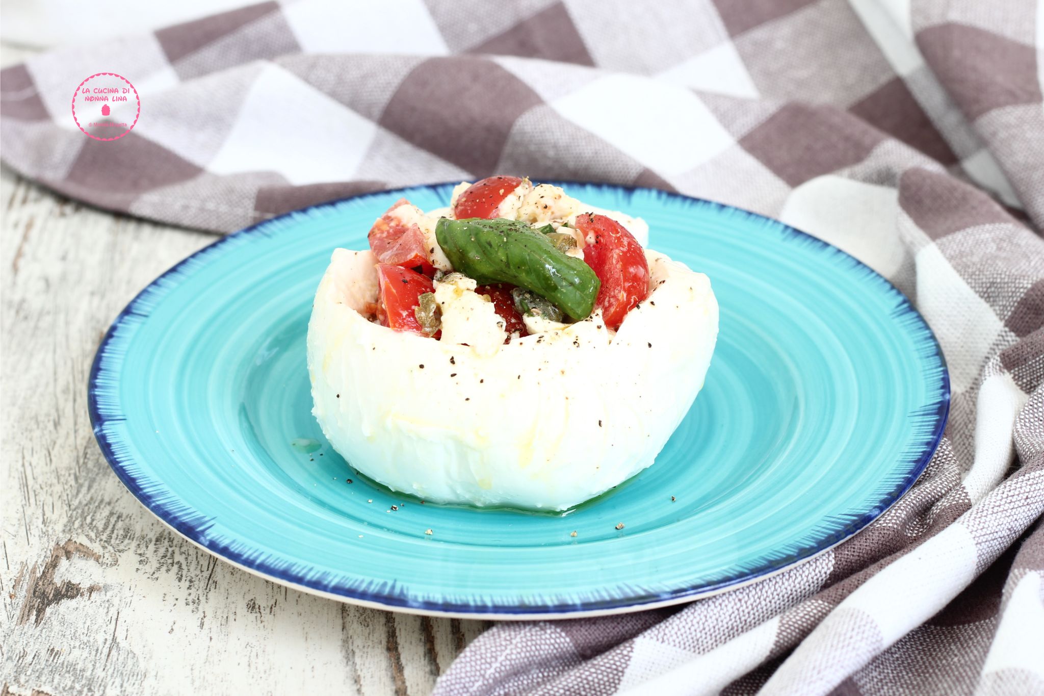 Mozzarella recheada, entrada fácil