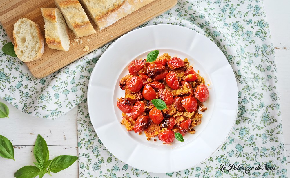 AIR FRYER BAKED CHERRY TOMATOES