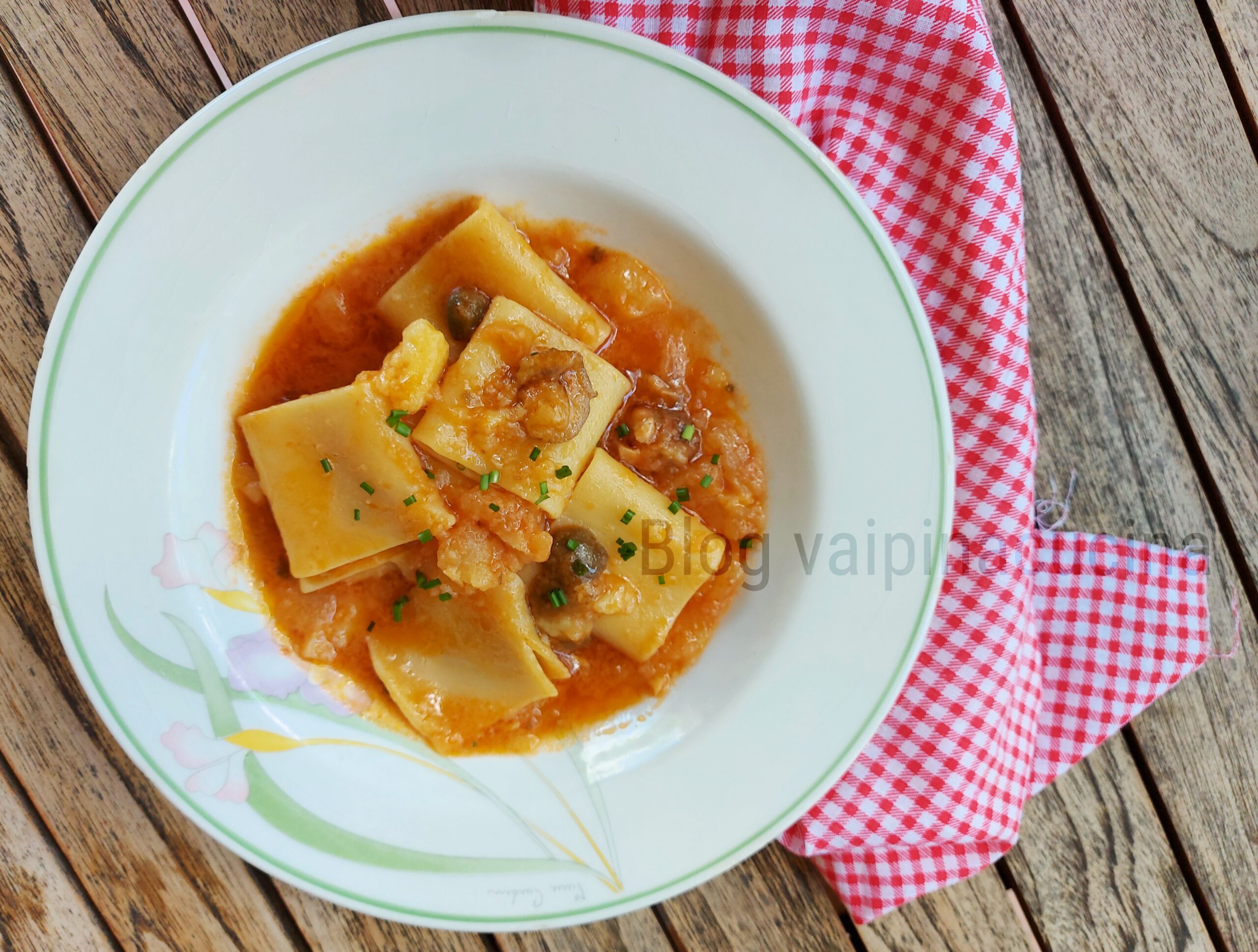 Paccheri with Stockfish Sauce