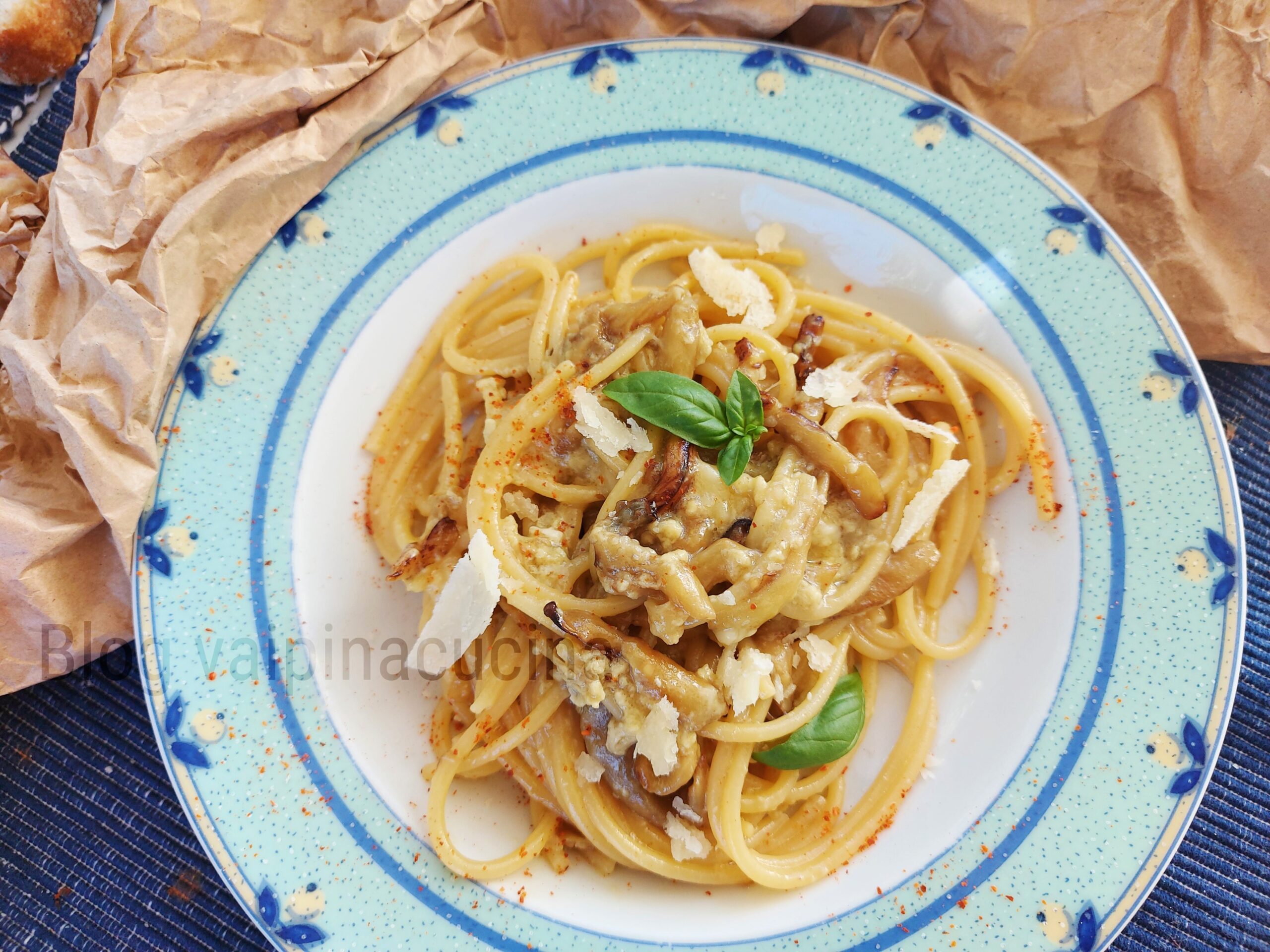 Eggplant Carbonara