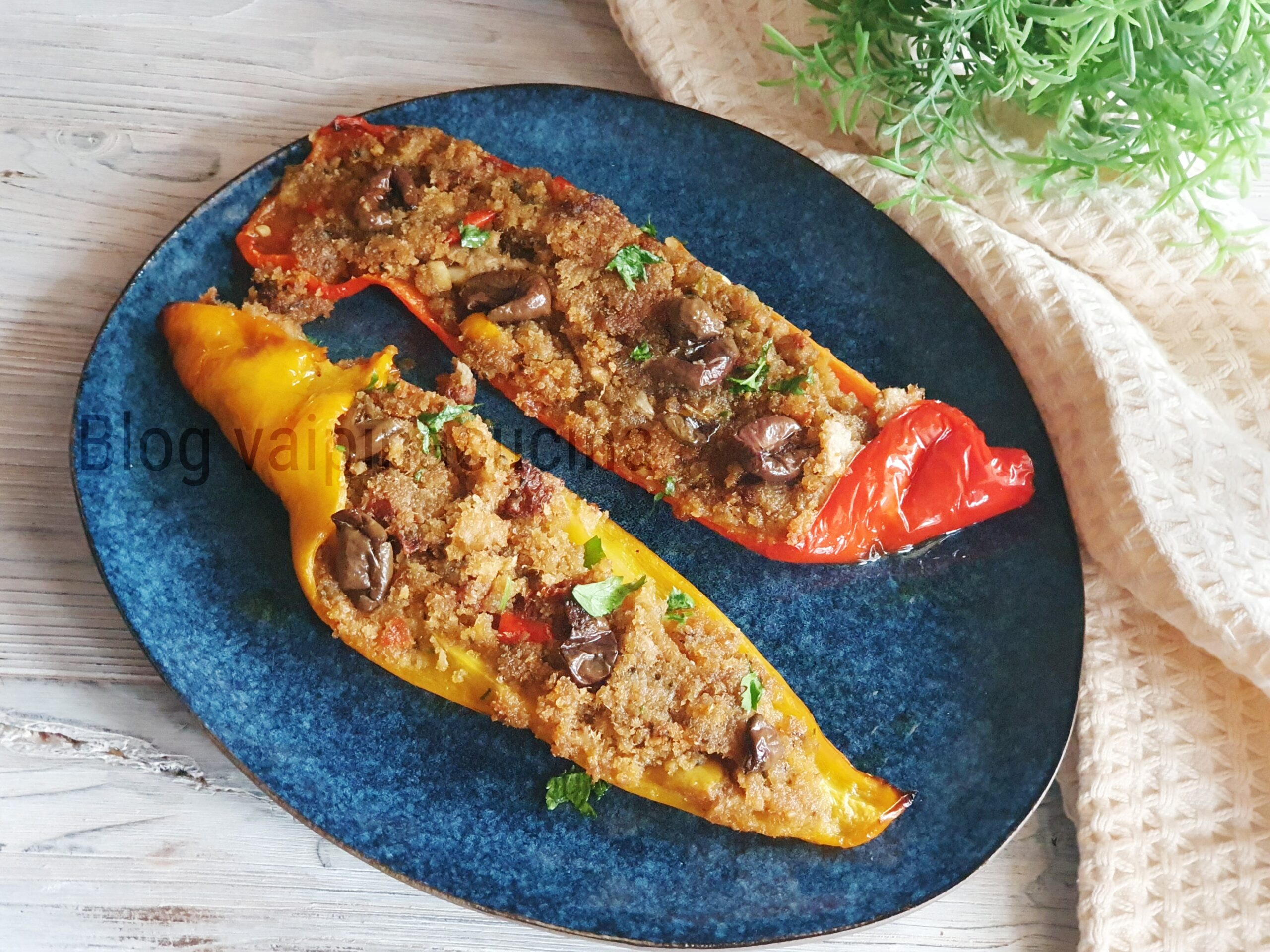 Tuna Stuffed Peppers