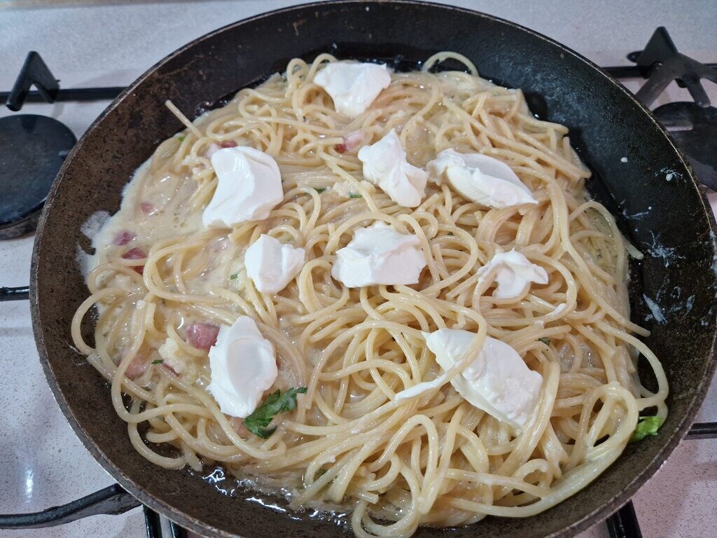 Stuffed Pasta Frittata