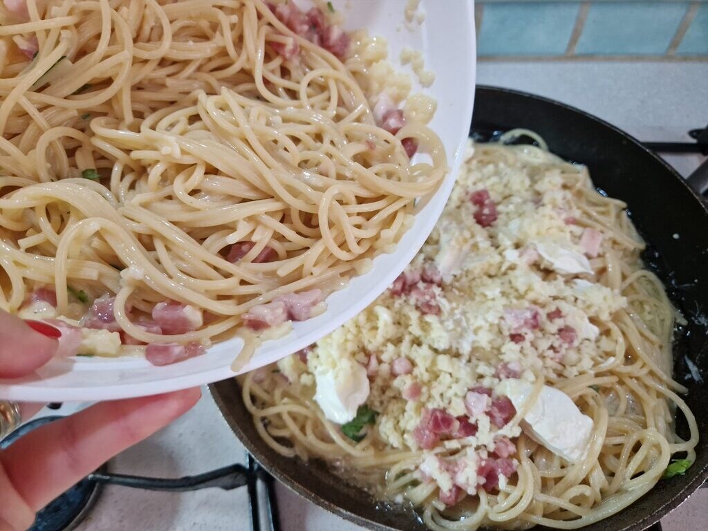 Stuffed Pasta Frittata