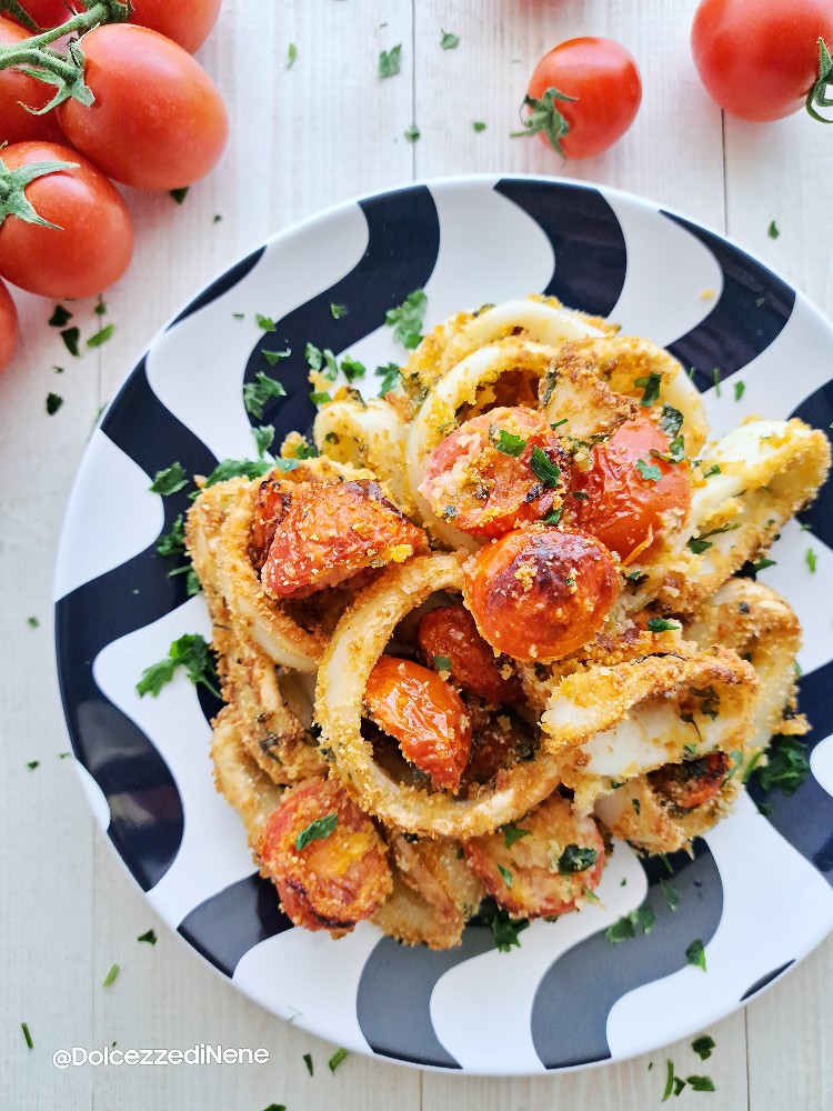 Air fryer breaded calamari rings