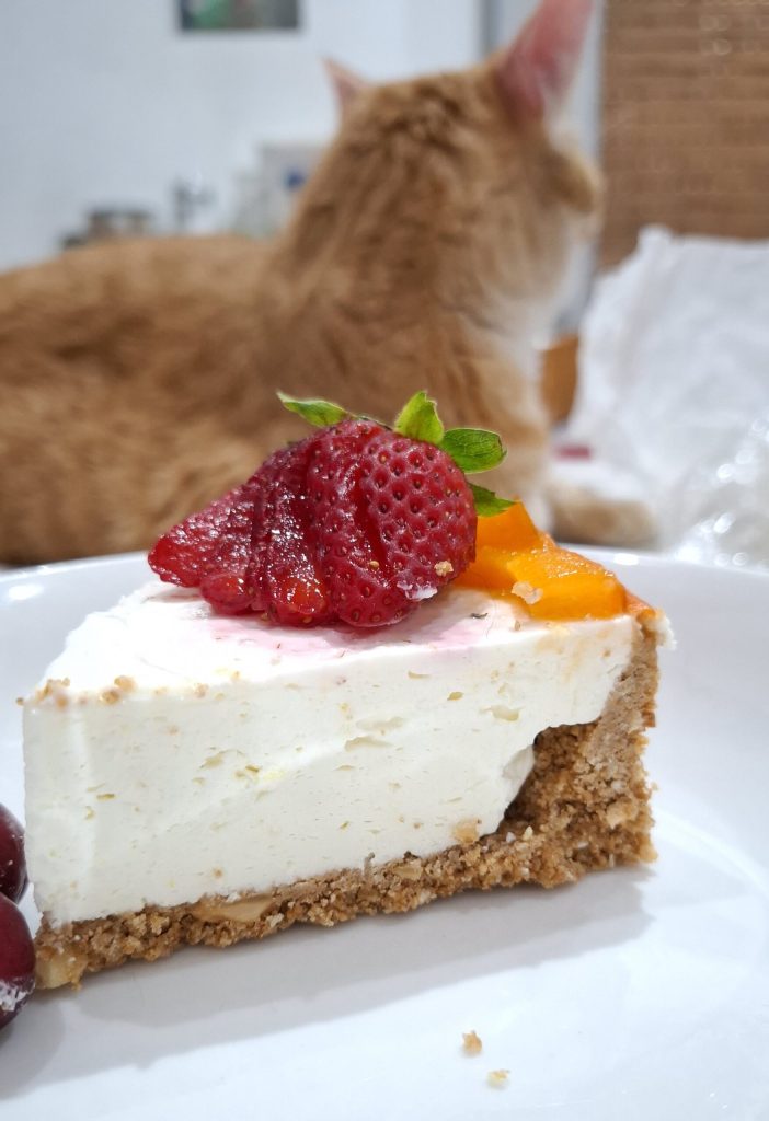 Sugar-free Fruit Cheesecake