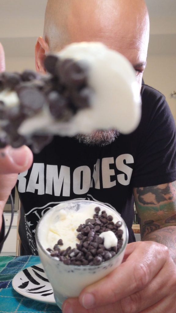 Quick Ice Cream with Cream & Condensed Milk