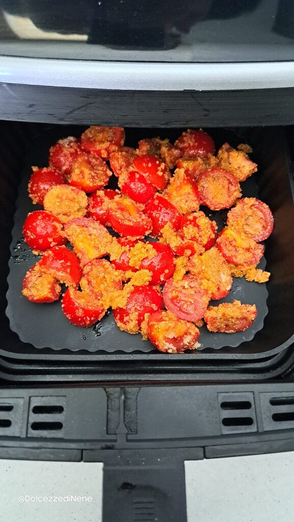 Air Fryer Baked Cherry Tomatoes