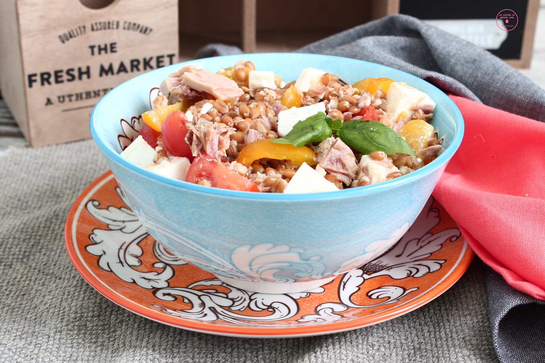 Quick Farro and Tuna Salad