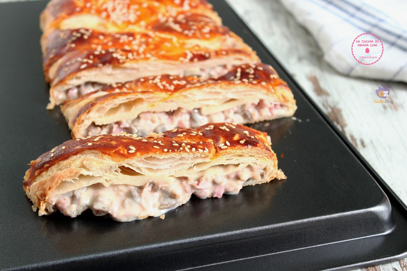 Ham and Mushroom Savory Pie
