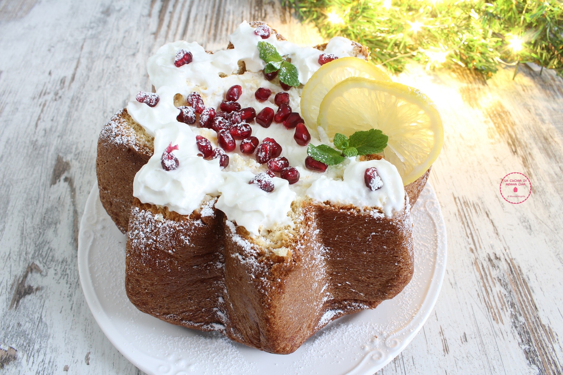 Lemon-Stuffed Pandoro