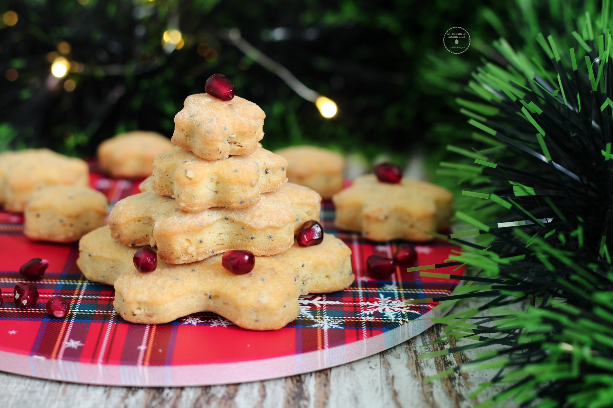 Savory Christmas Tree Cookies
