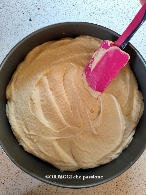 level the peach cake