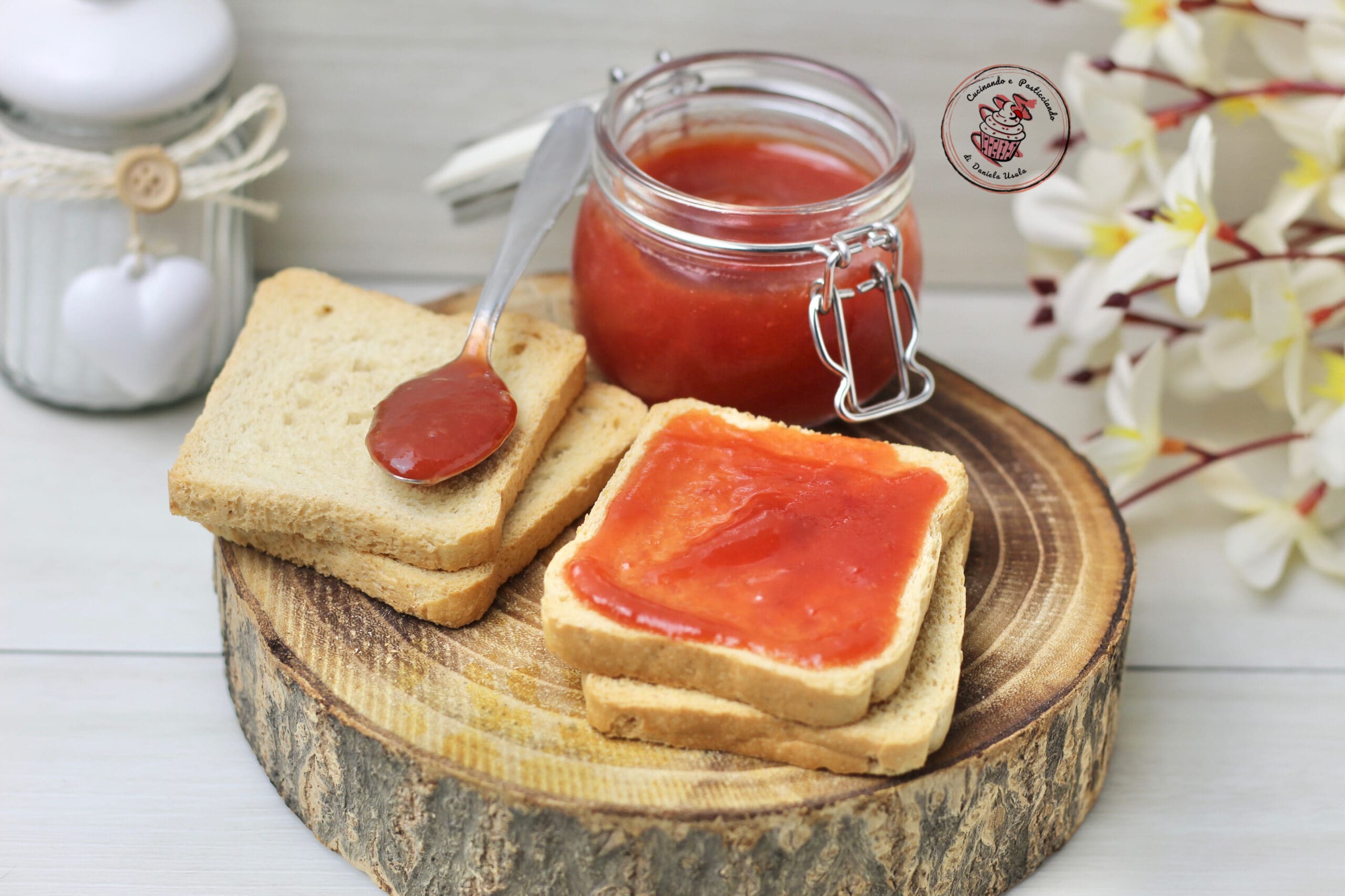 PEACH JAM WITH THE THERMOMIX: Easy, Quick and Preservative-Free