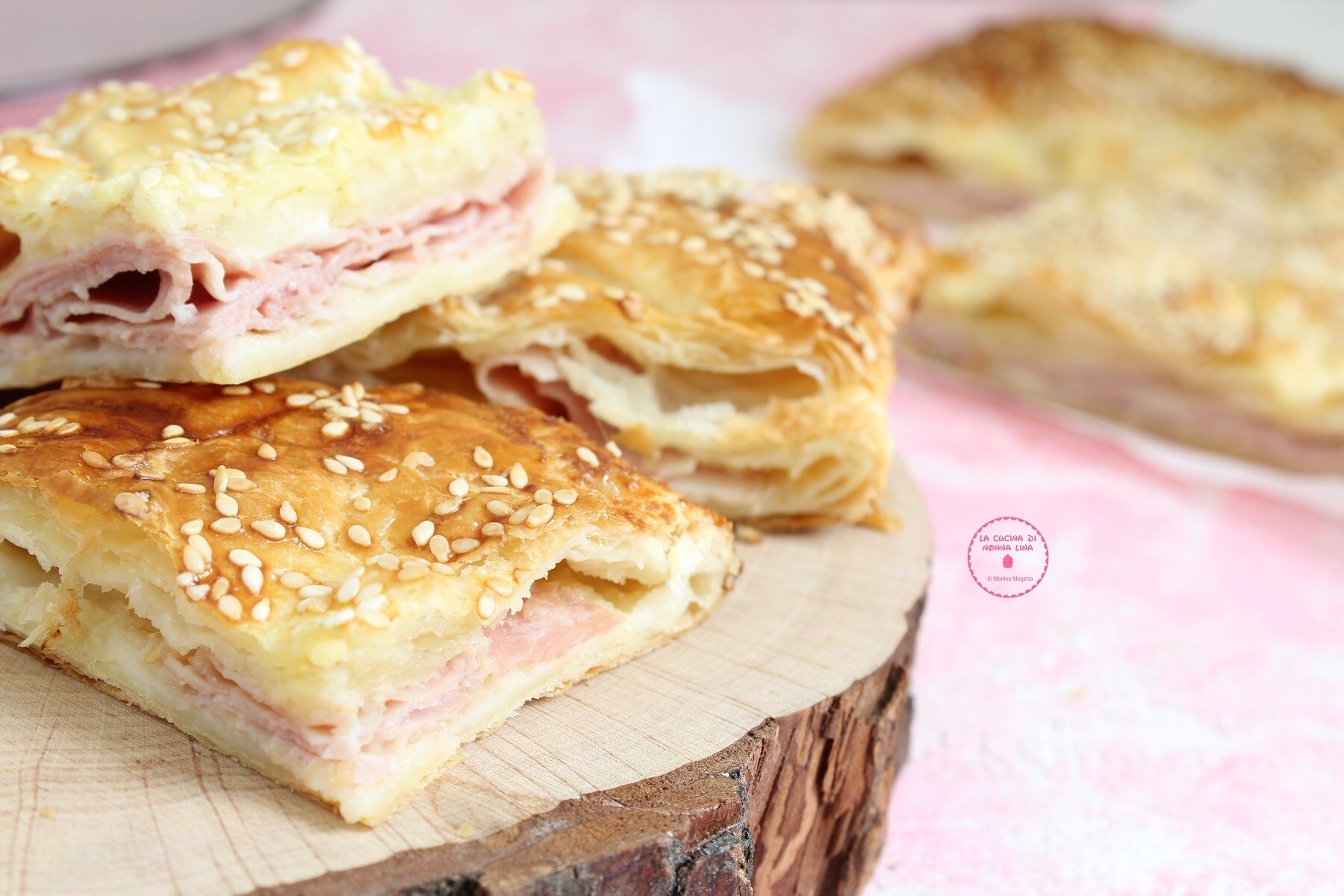 Rustic Ham and Mozzarella