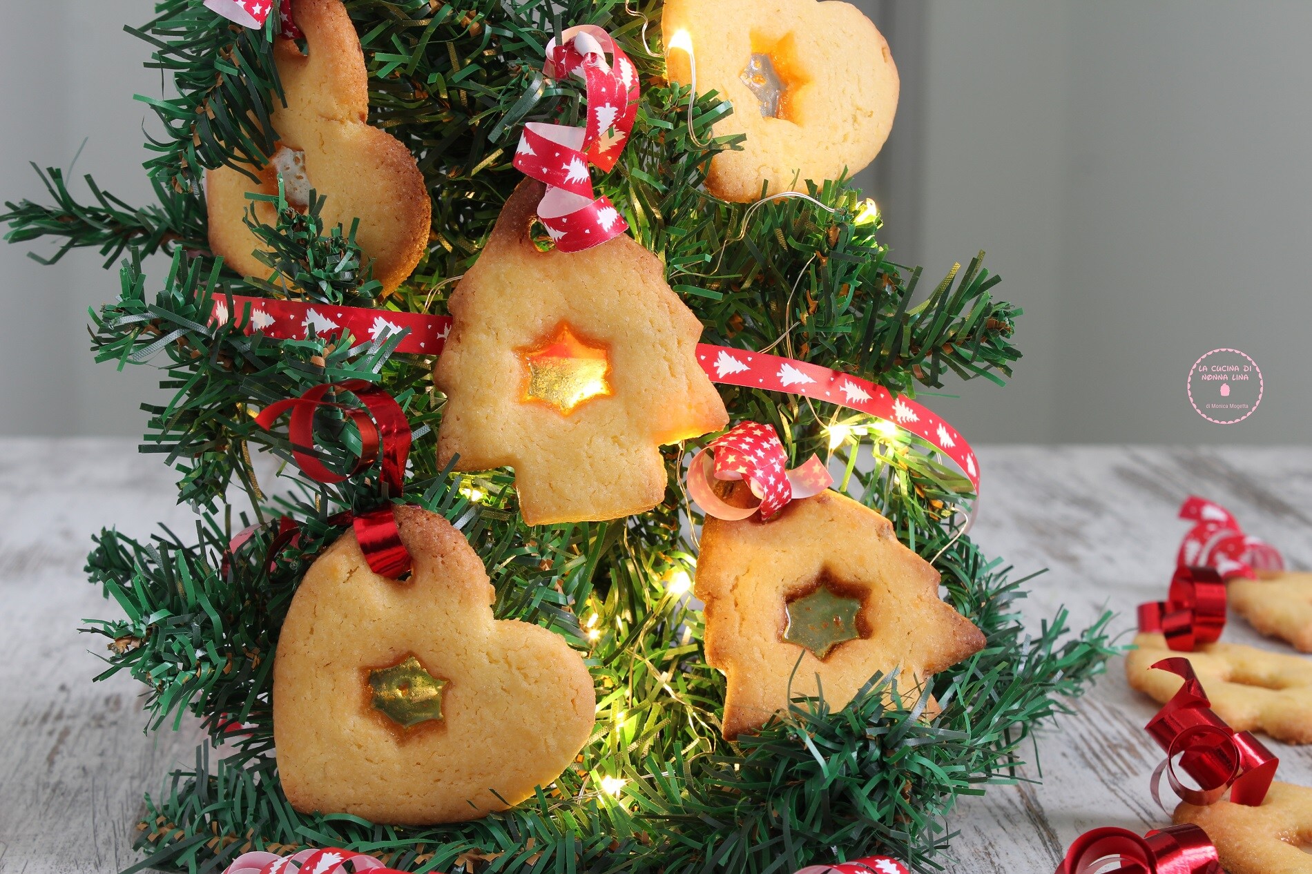 Glass Cookies to Hang