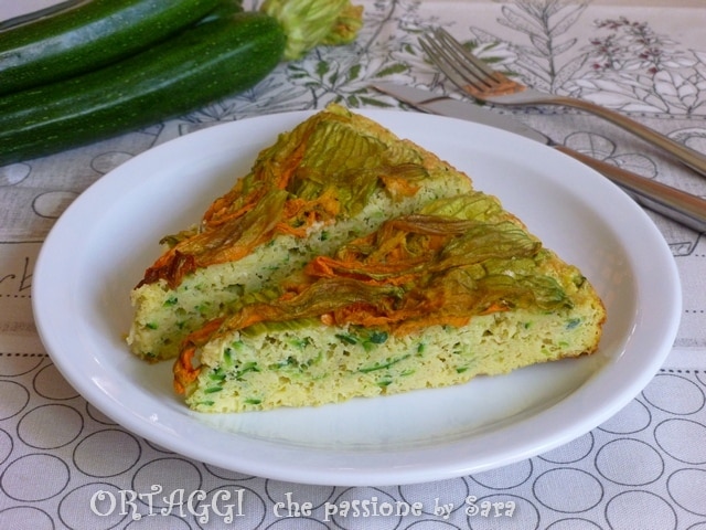 Baked frittata with zucchini Ortaggi che passione by Sara