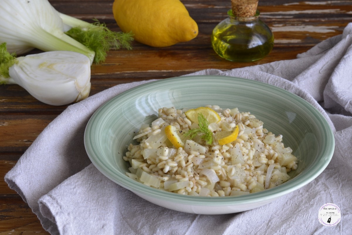 Barley with Fennel and Lemon