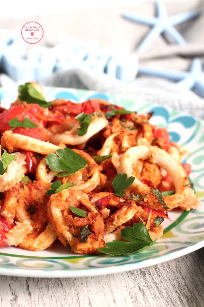 Breaded Air Fryer Squid Rings