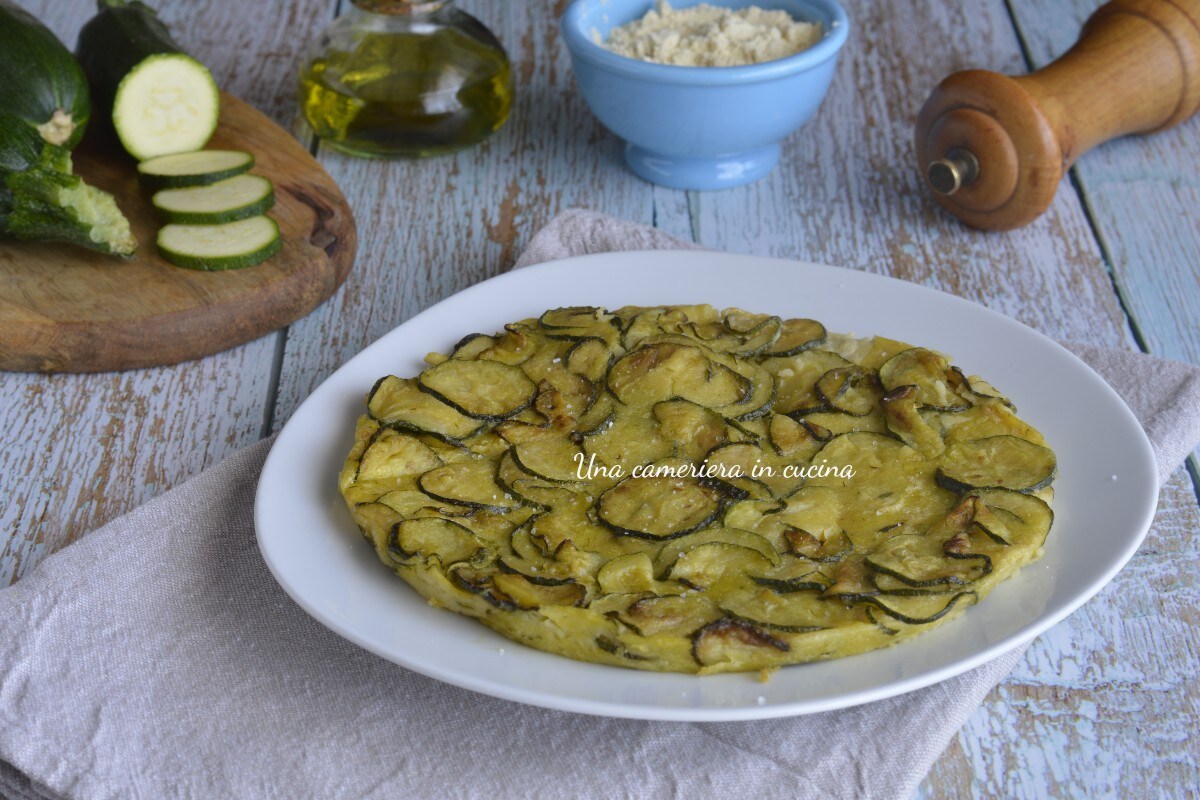 Chickpea Farinata with Zucchini