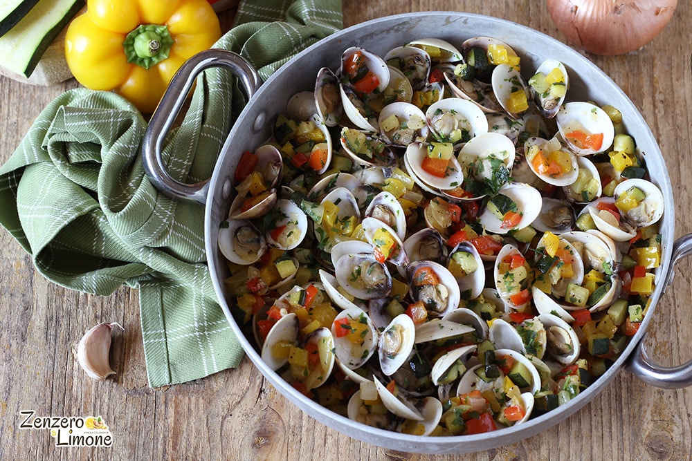 Clams with Garden Vegetables