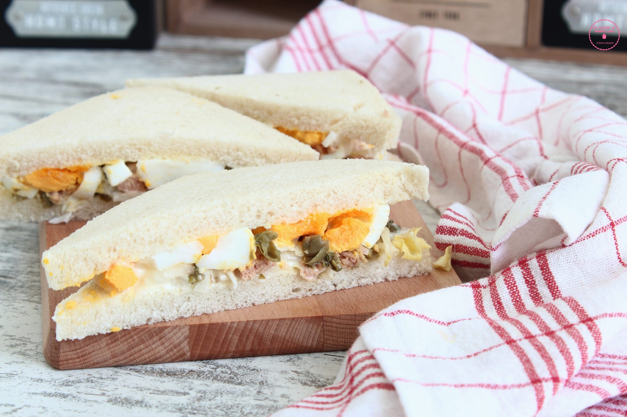Tuna and Egg Sandwiches
