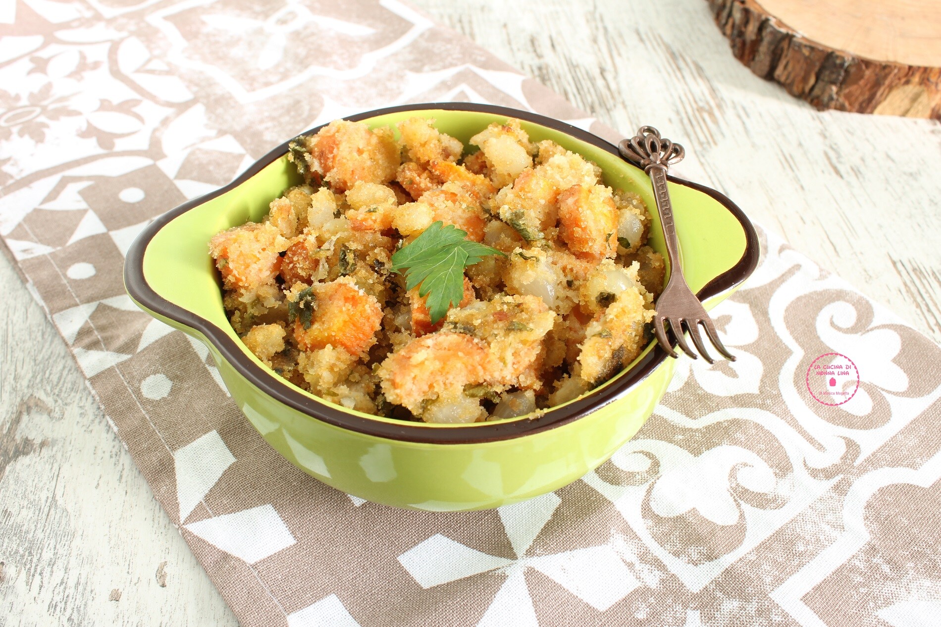 Gratinated Baby Onions and Carrots