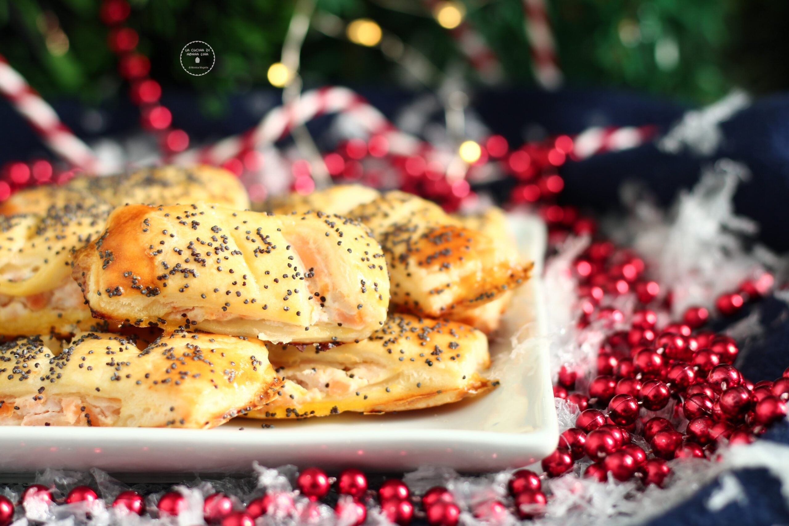 Salmon Puff Pastries