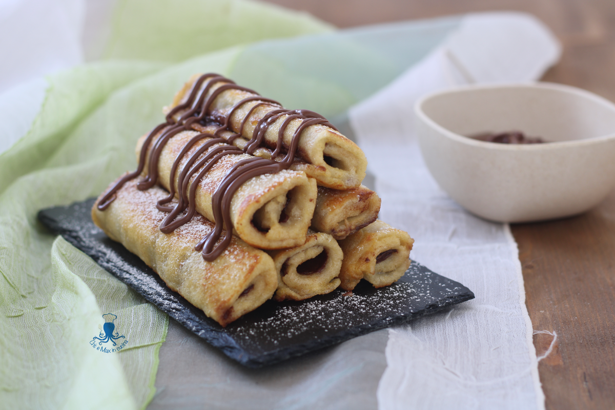 Nutella French Toast Roll Ups, delicious and easy-to-prepare recipe