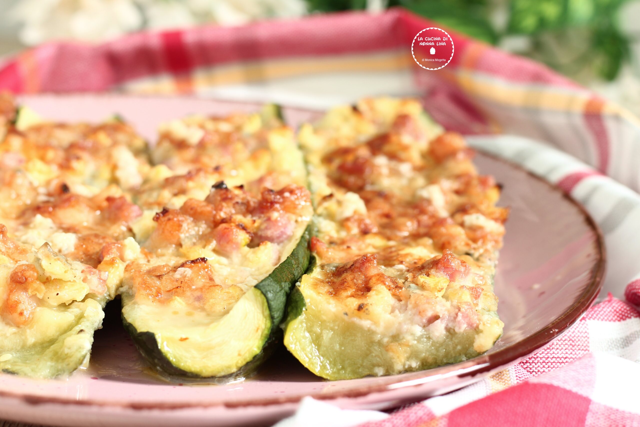 Zucchini with Gorgonzola
