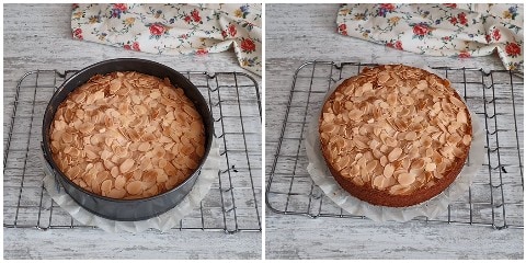 Freshly baked Namandier cake