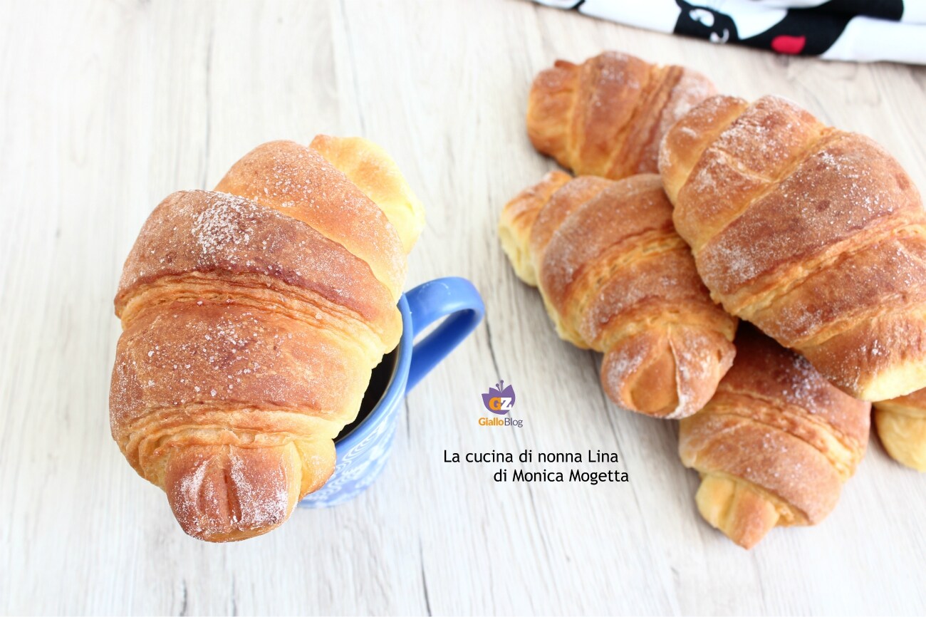 Simple Layered Cafe Croissants