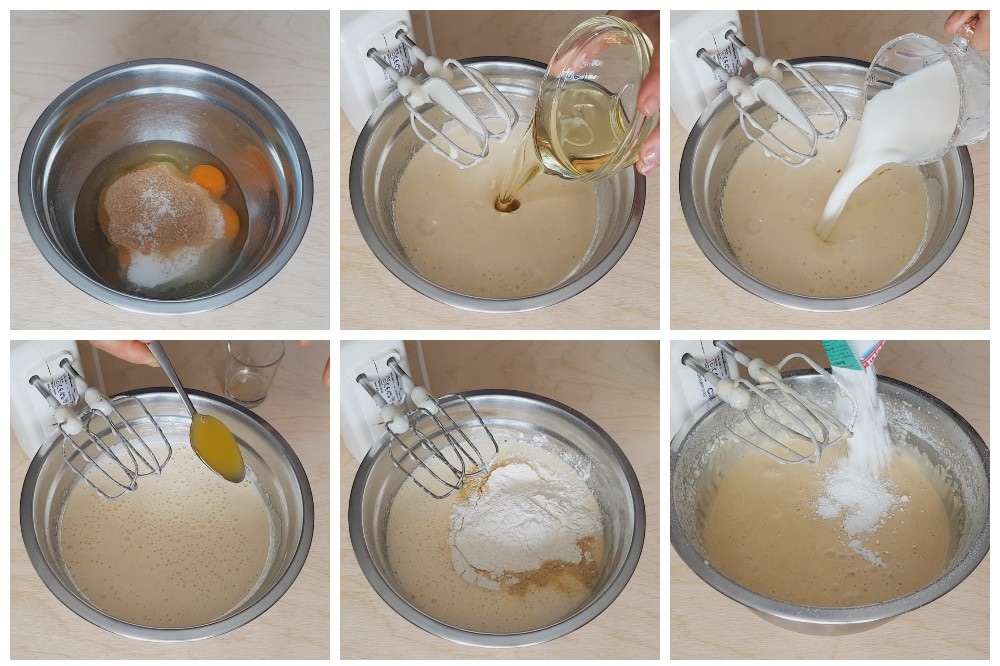 Ginger Bundt Cake, preparation