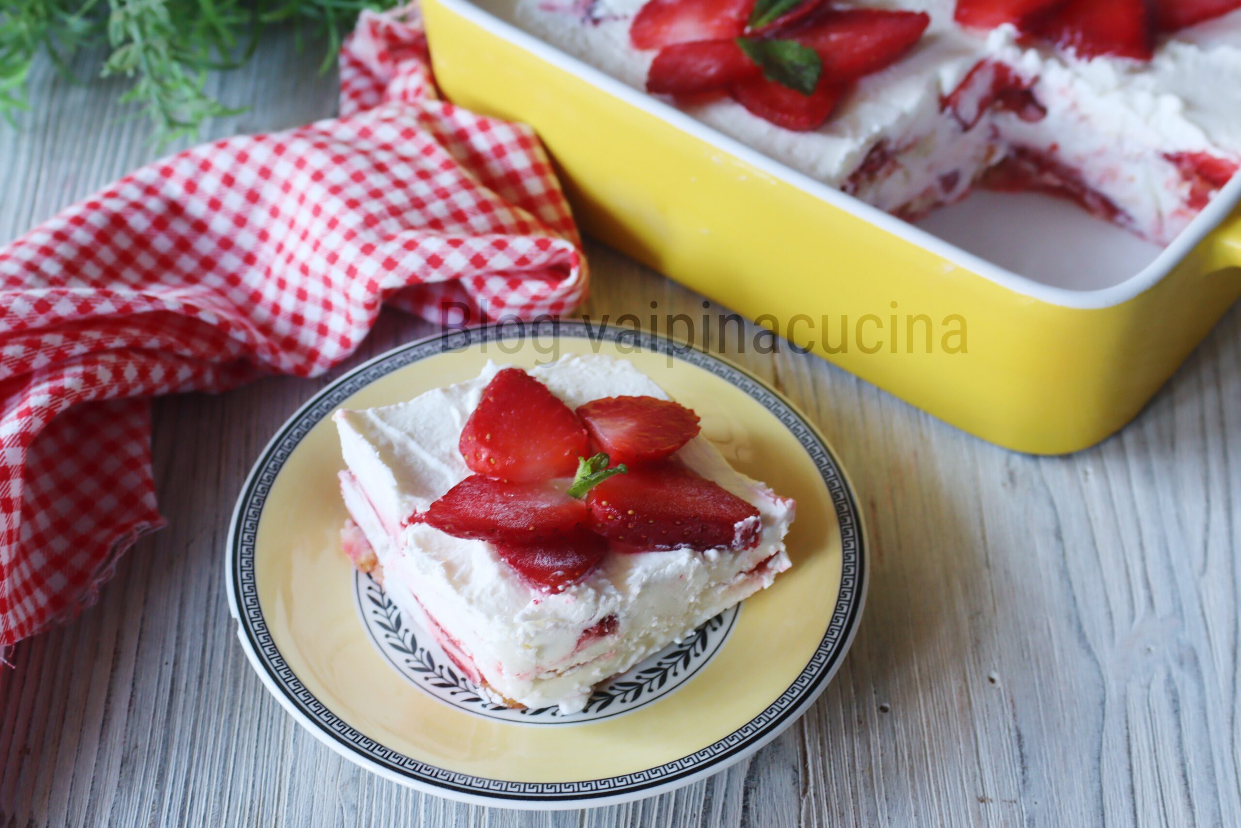 Strawberry Tiramisu