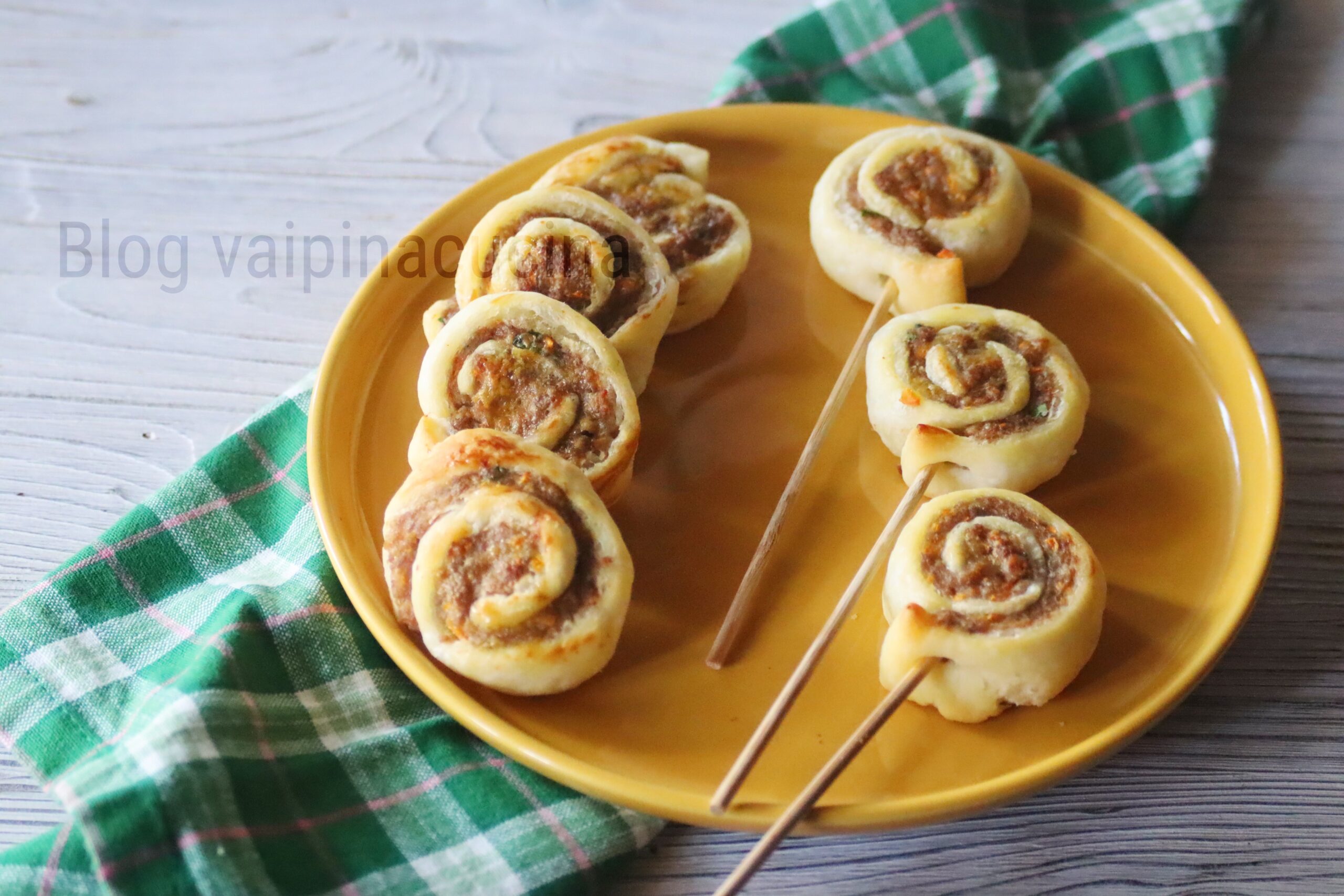 Rustic Meat Swirls