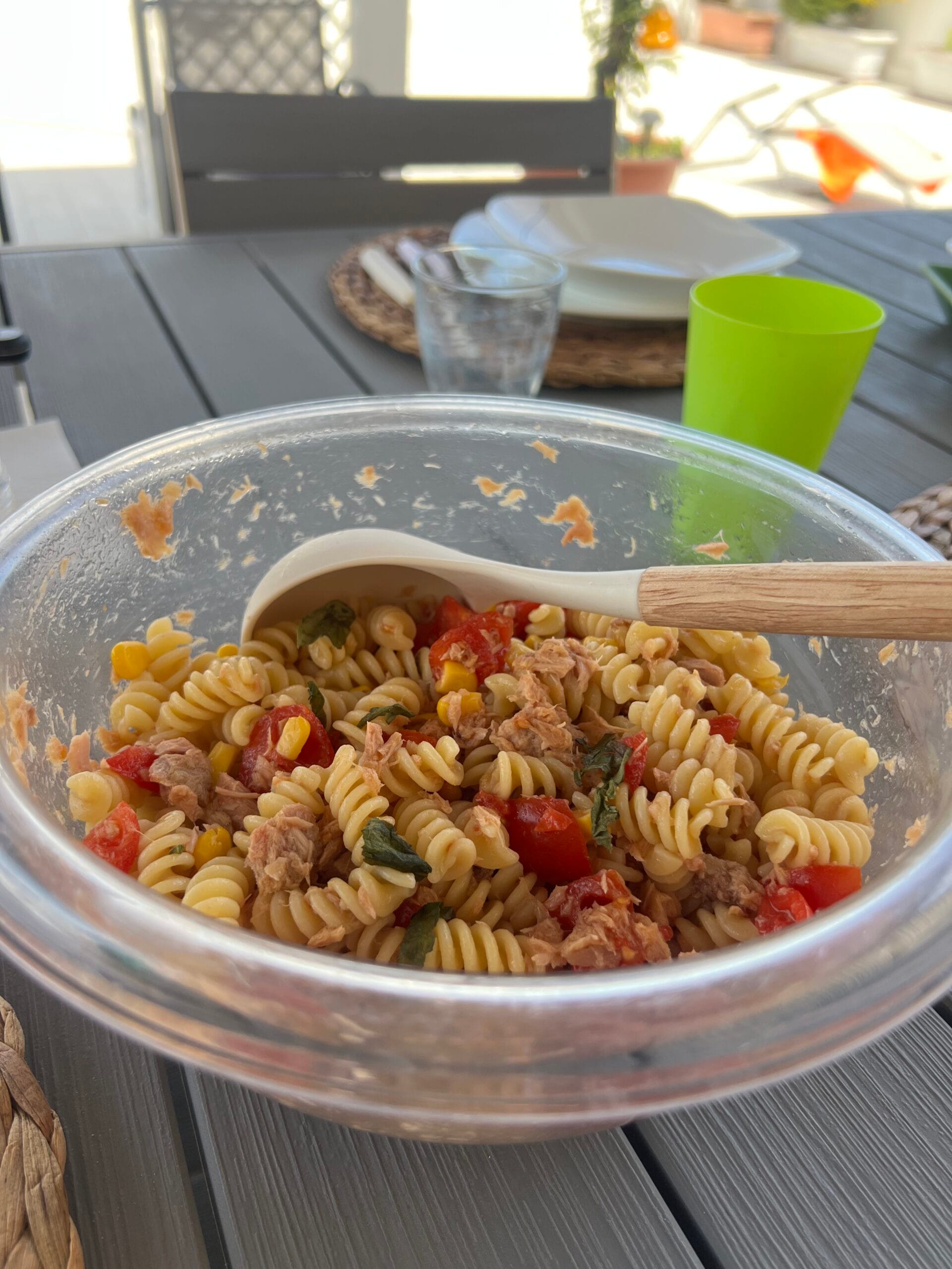 Tuna and Cherry Tomato Pasta Salad