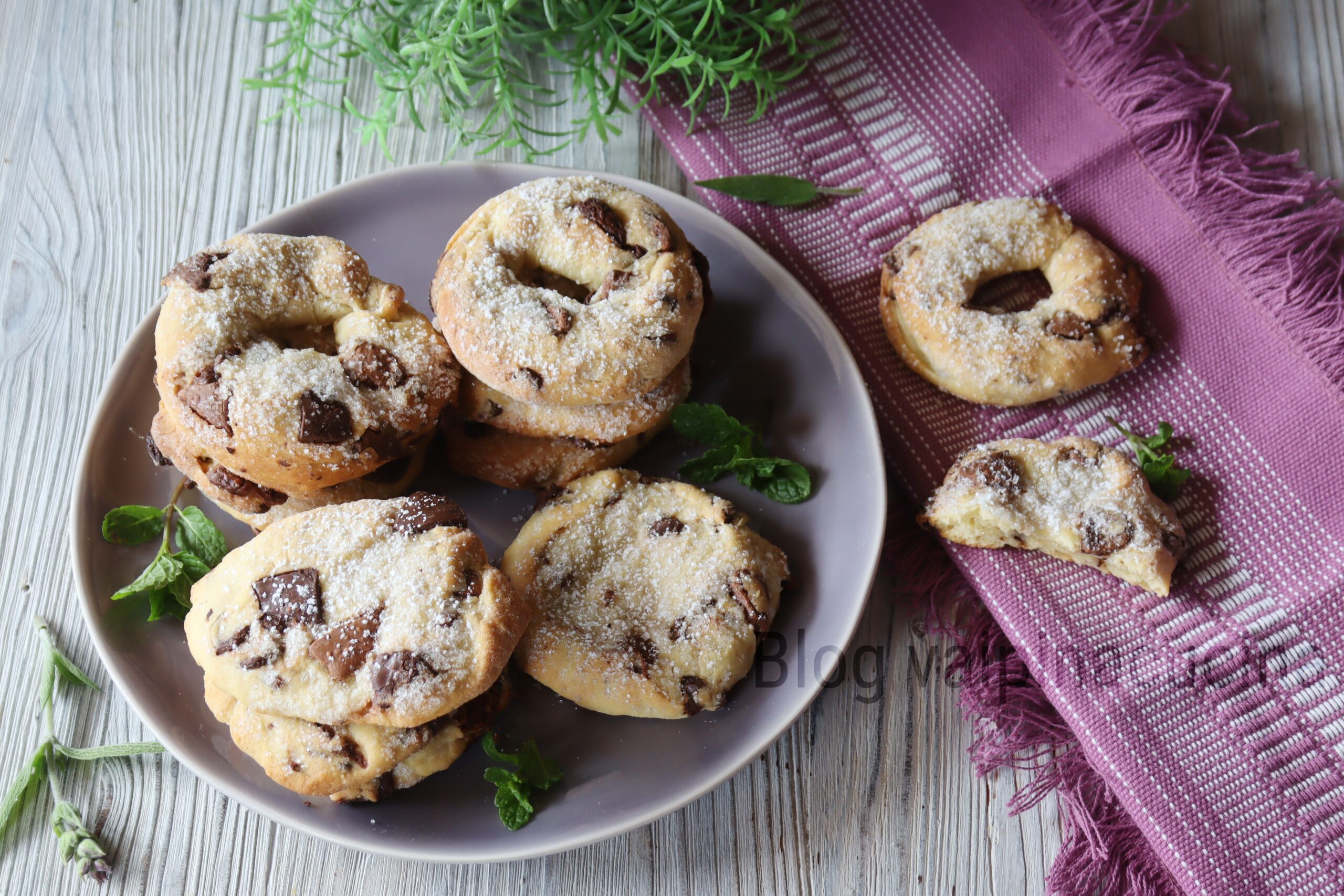 Cookies with Easter Chocolate