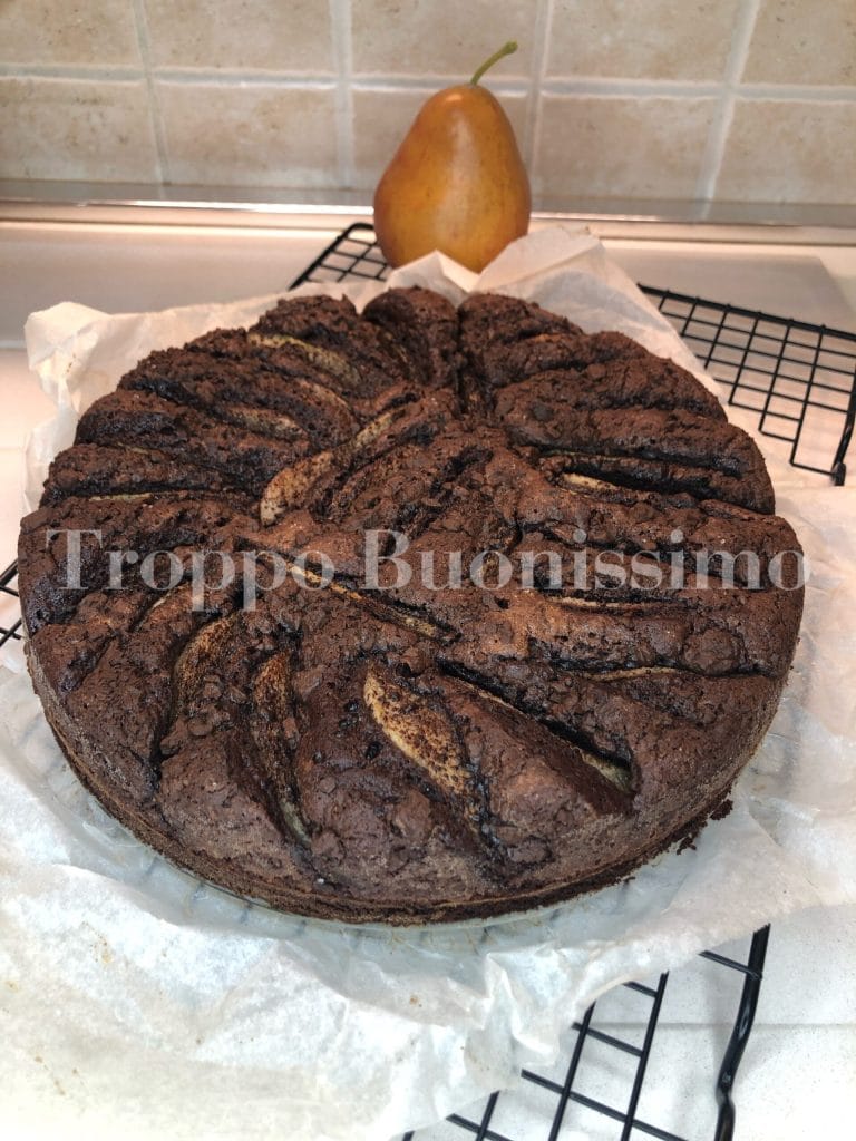 chocolate and pear cake
