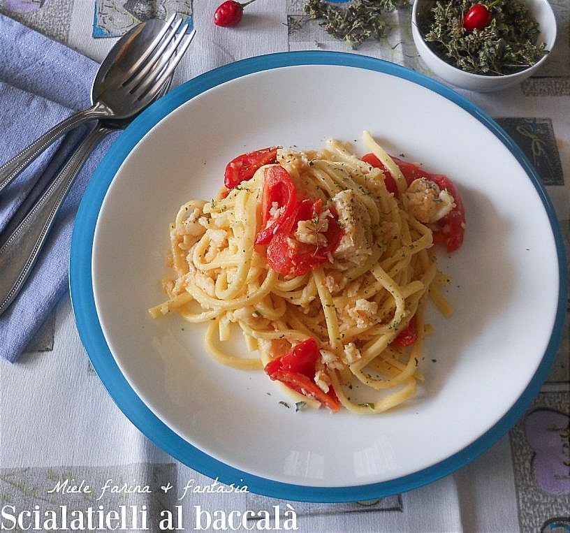 Scialatielli with Cod