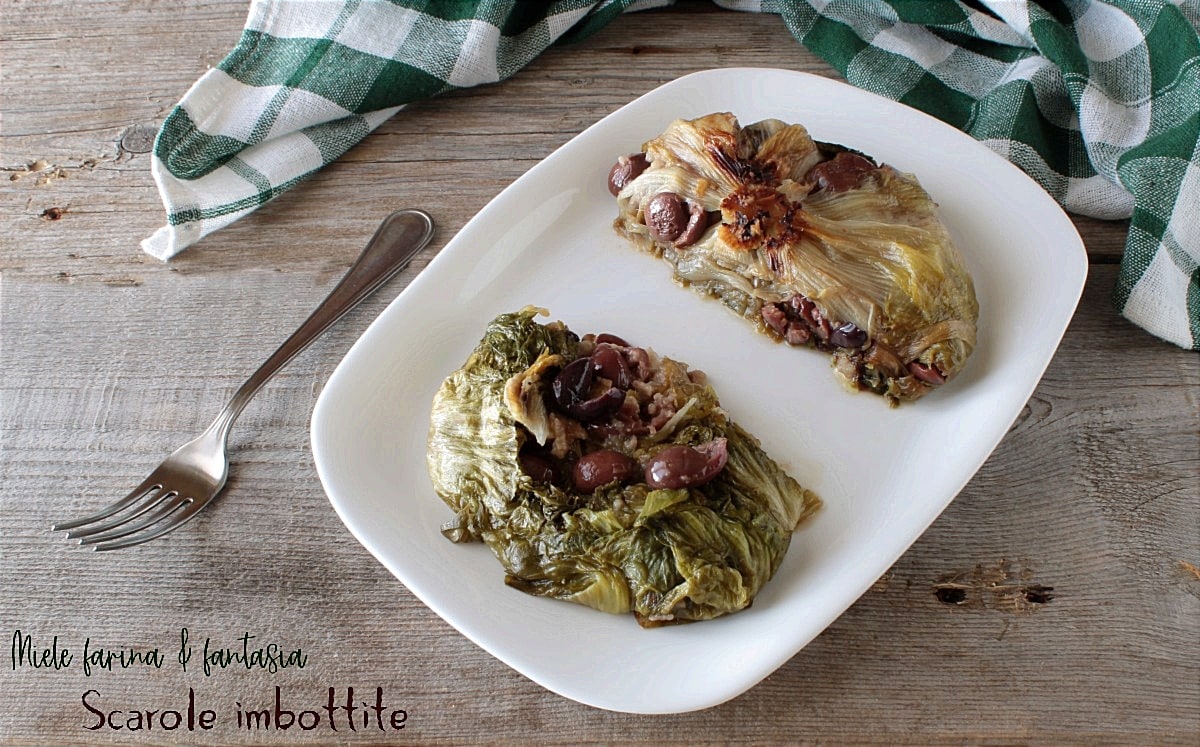 Stuffed Escarole. Family Recipe