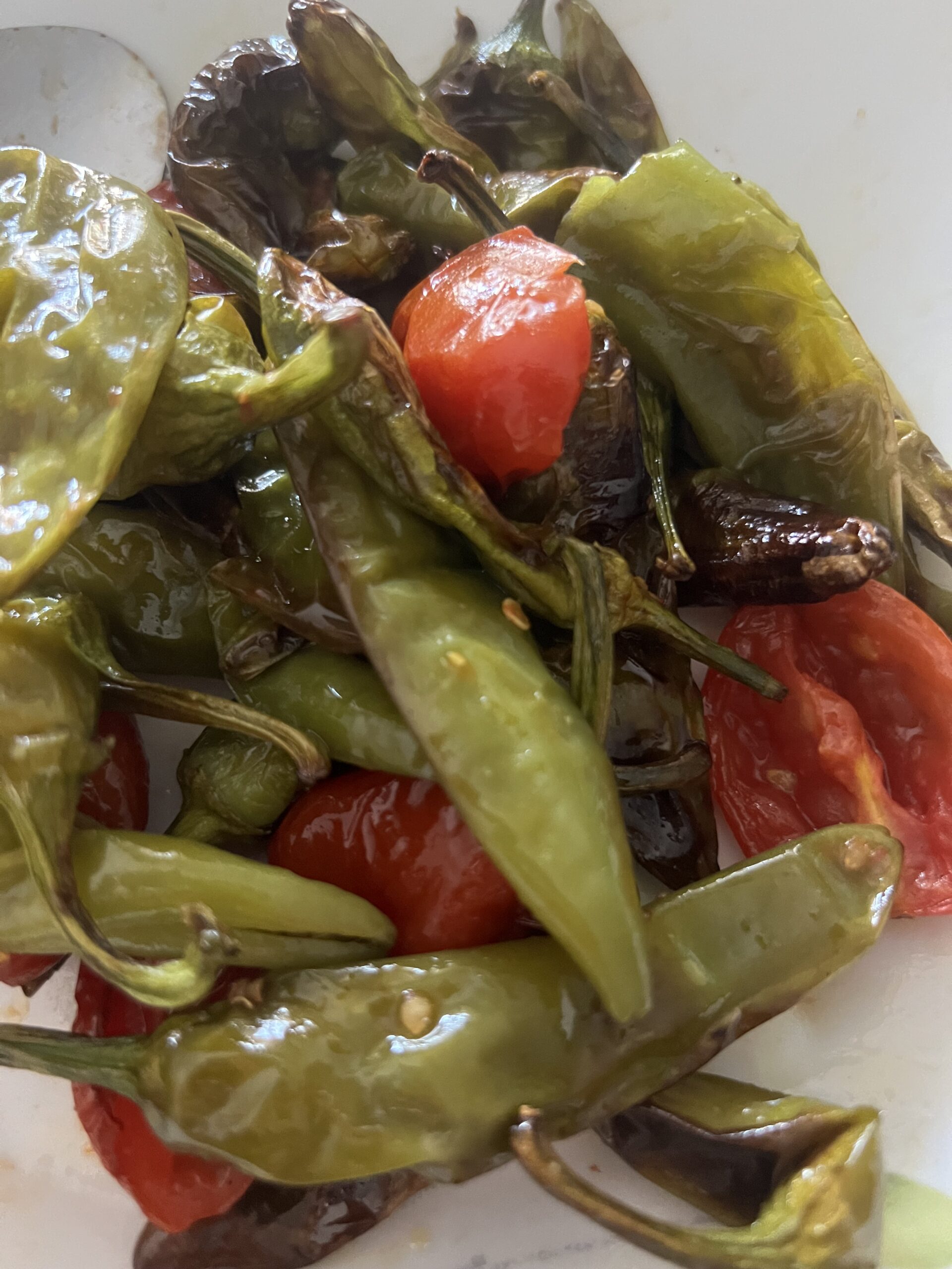 Green Peppers in Air Fryer