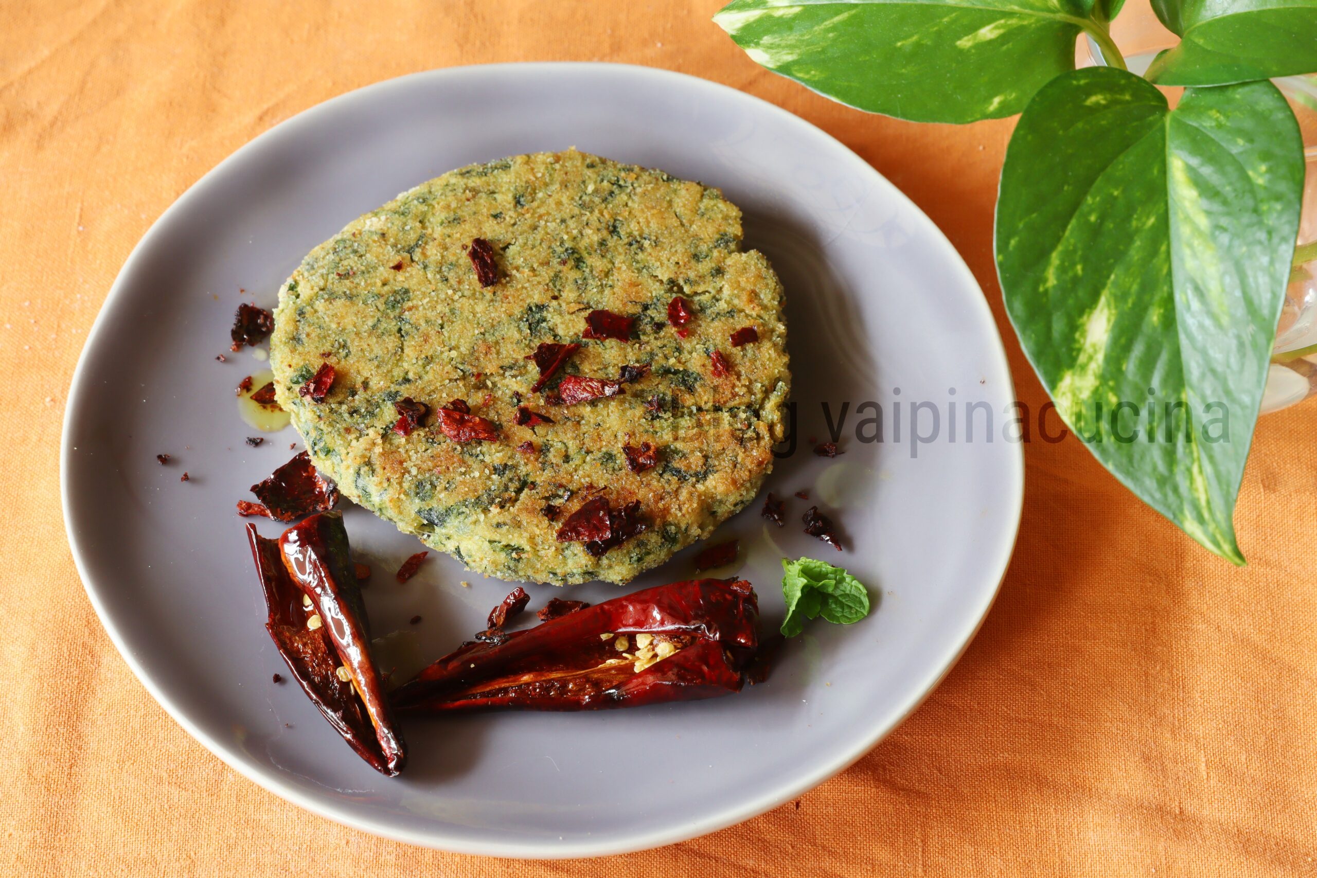 Homemade Vegan Spinach Patties