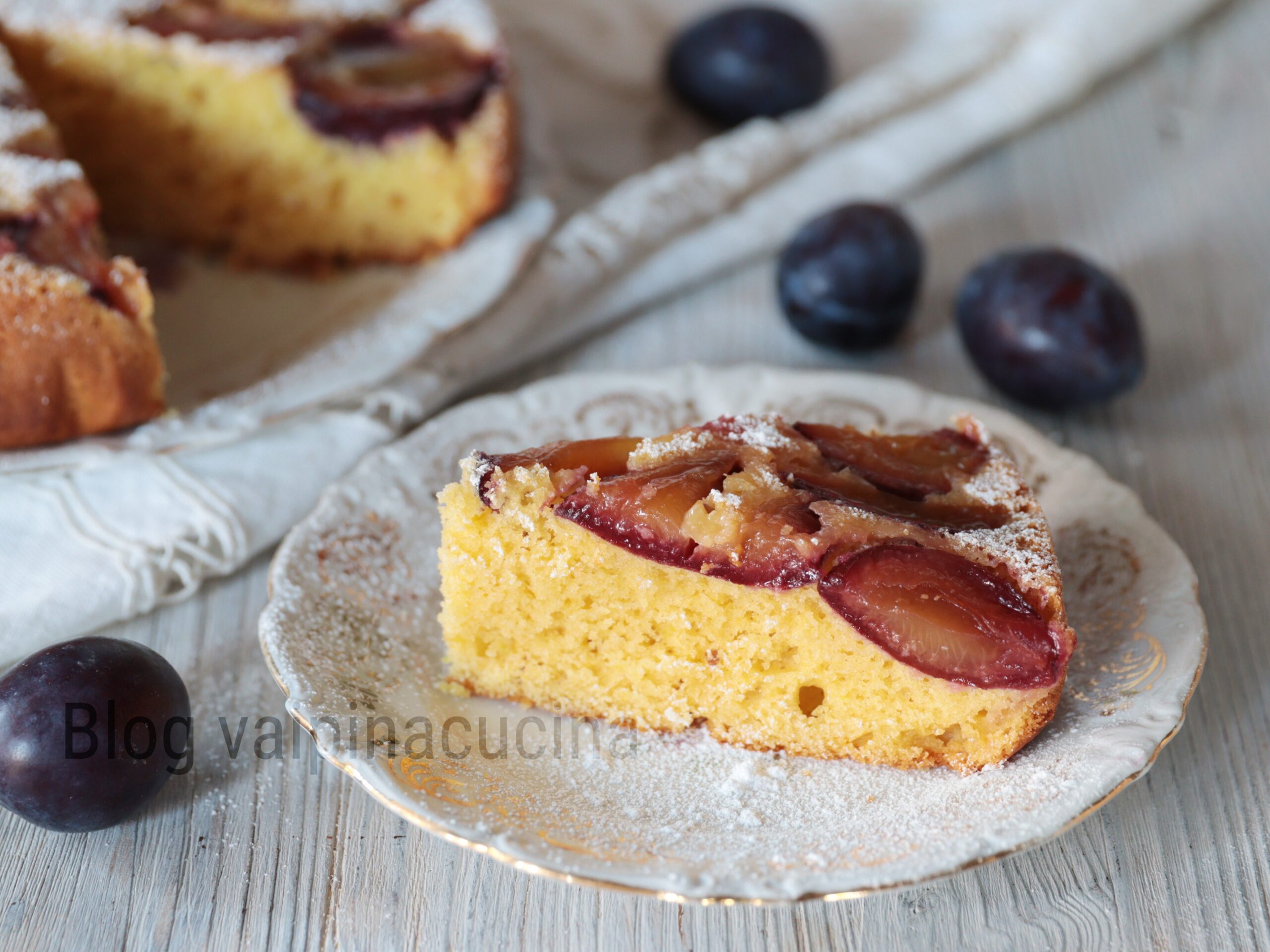 Red Plum Cake