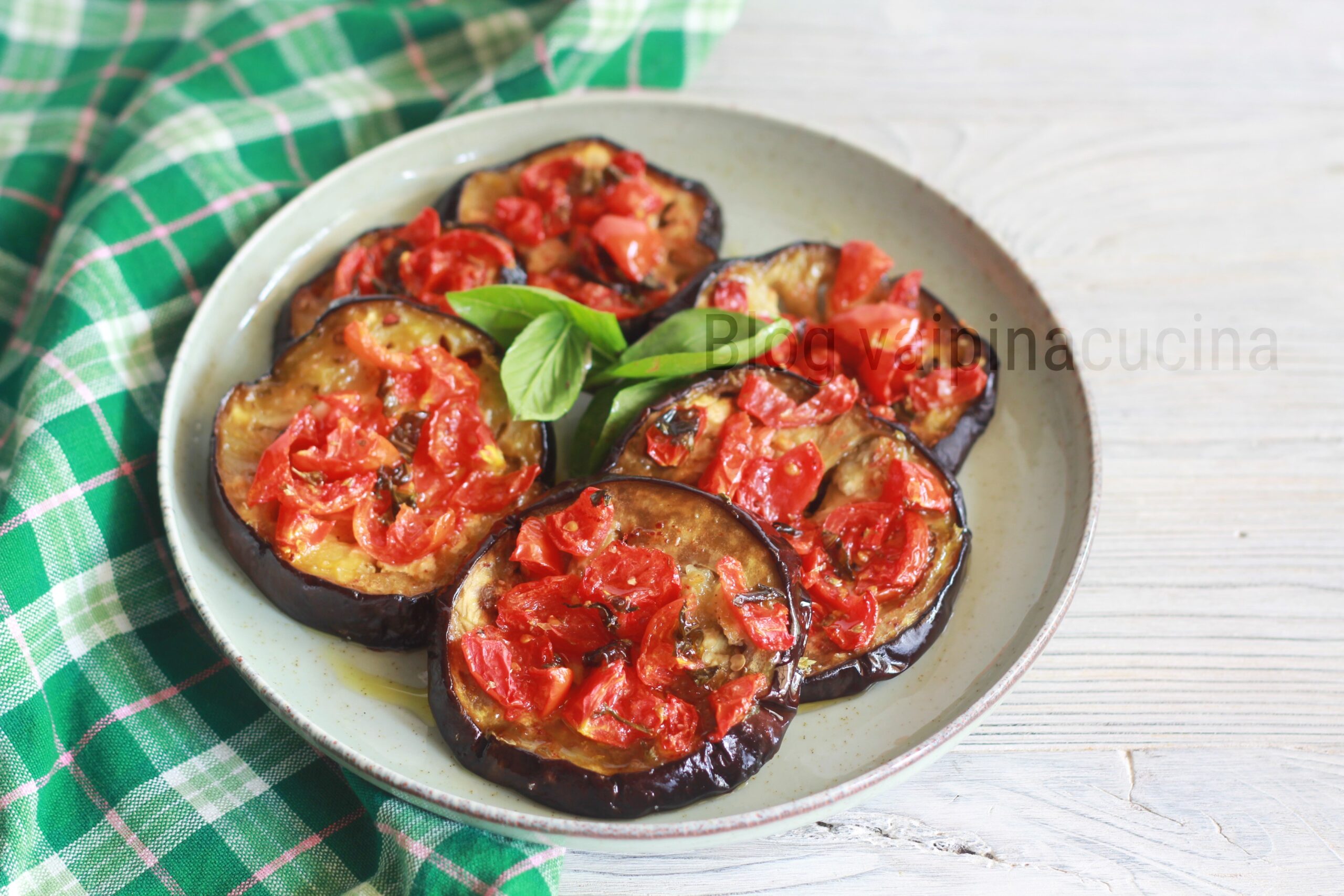 Eggplant Mini Pizzas