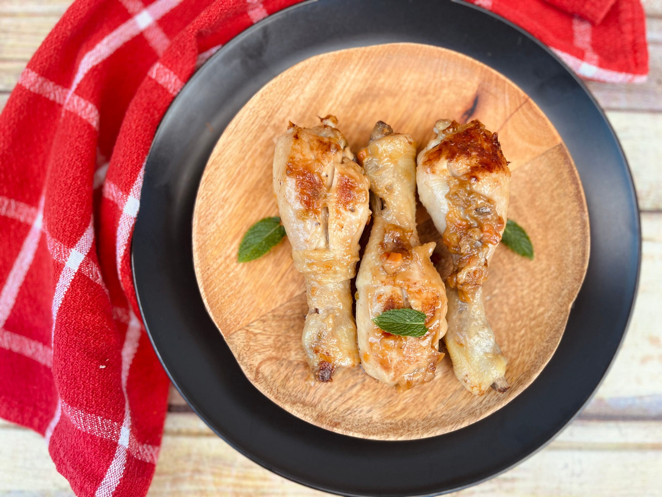 Chicken Drumsticks with White Wine