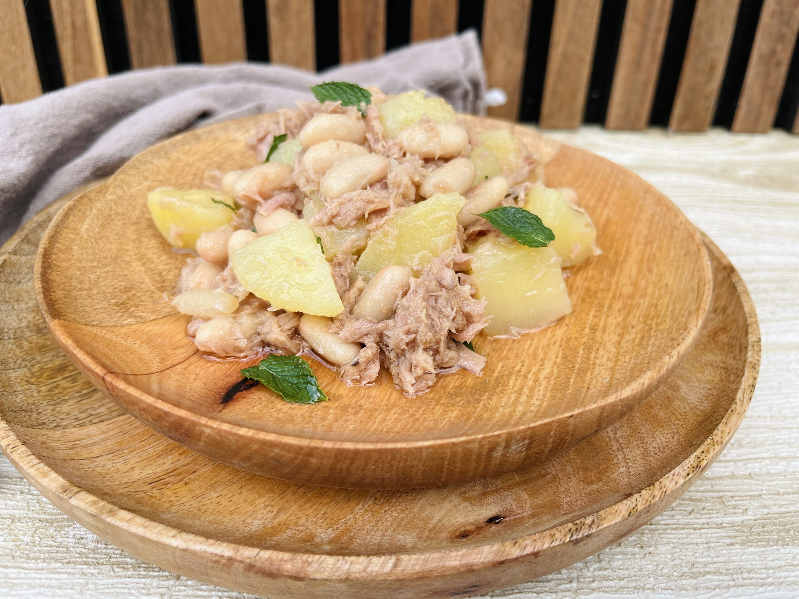 Potato Salad with Tuna and Cannellini Beans