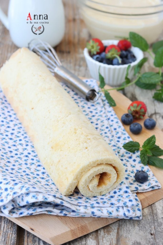 Sponge Cake for Rolls and Logs