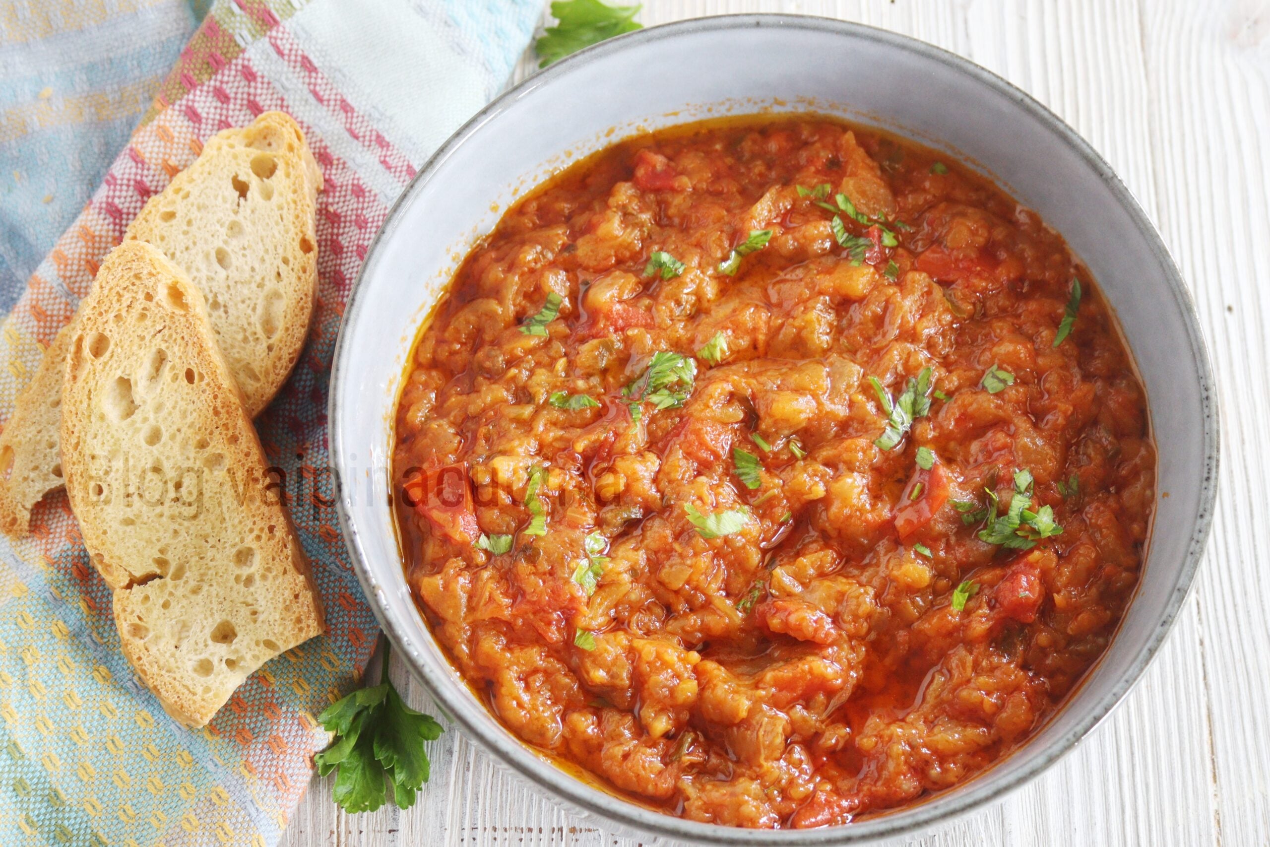 Zaalouk Moroccan Dip