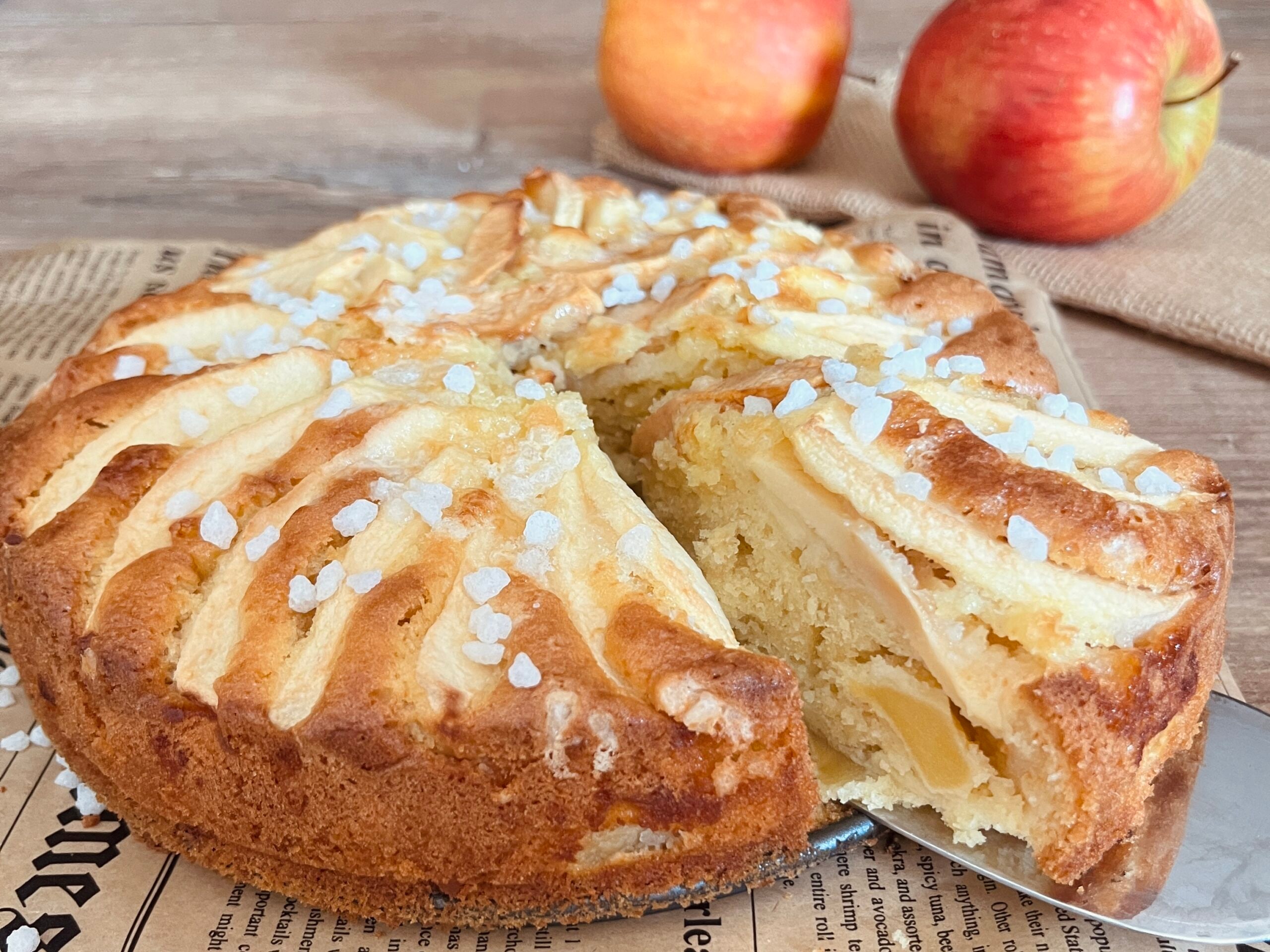 Soft Apple Cake