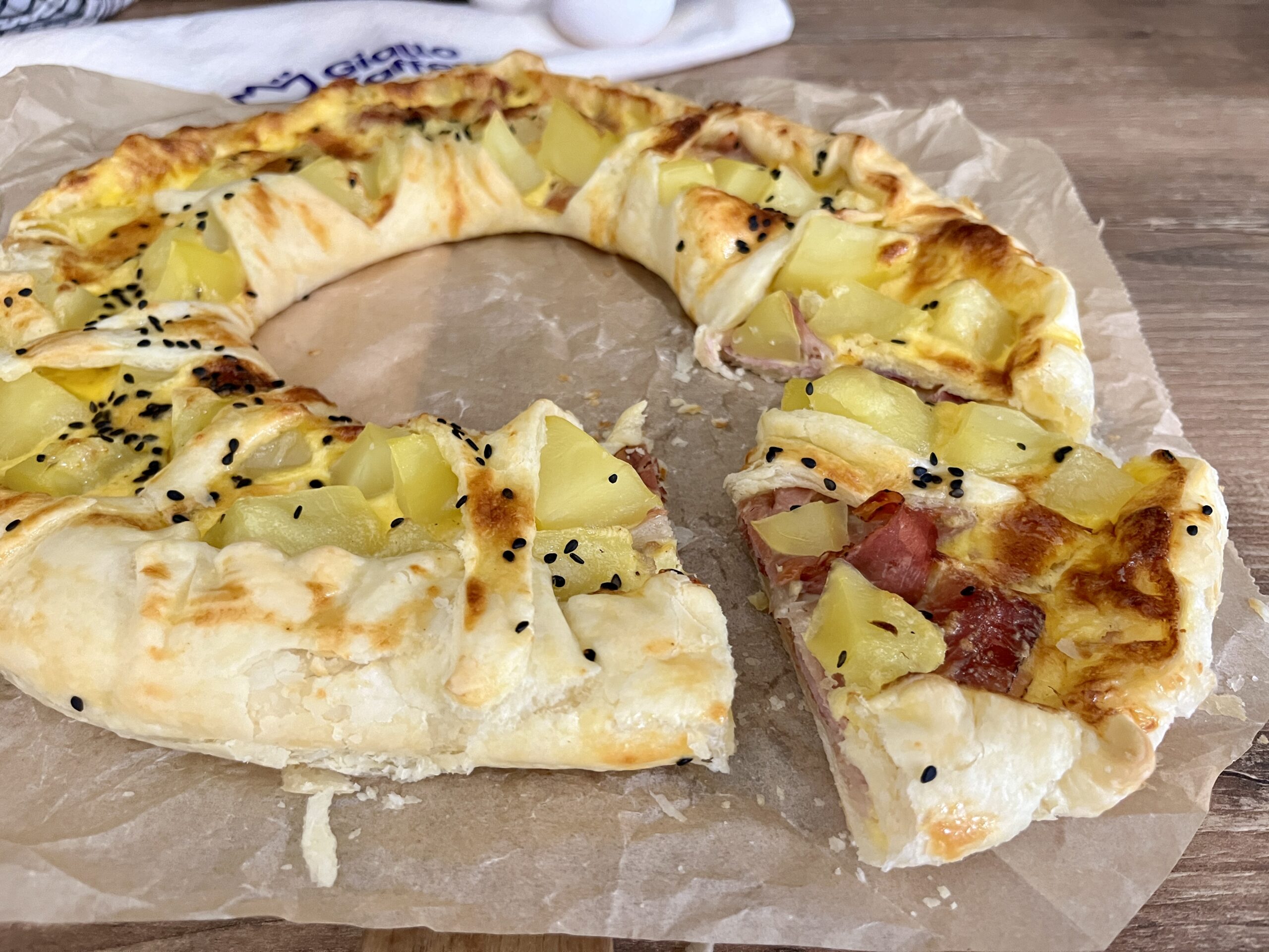 Savory Bundt Cake with Speck and Potatoes