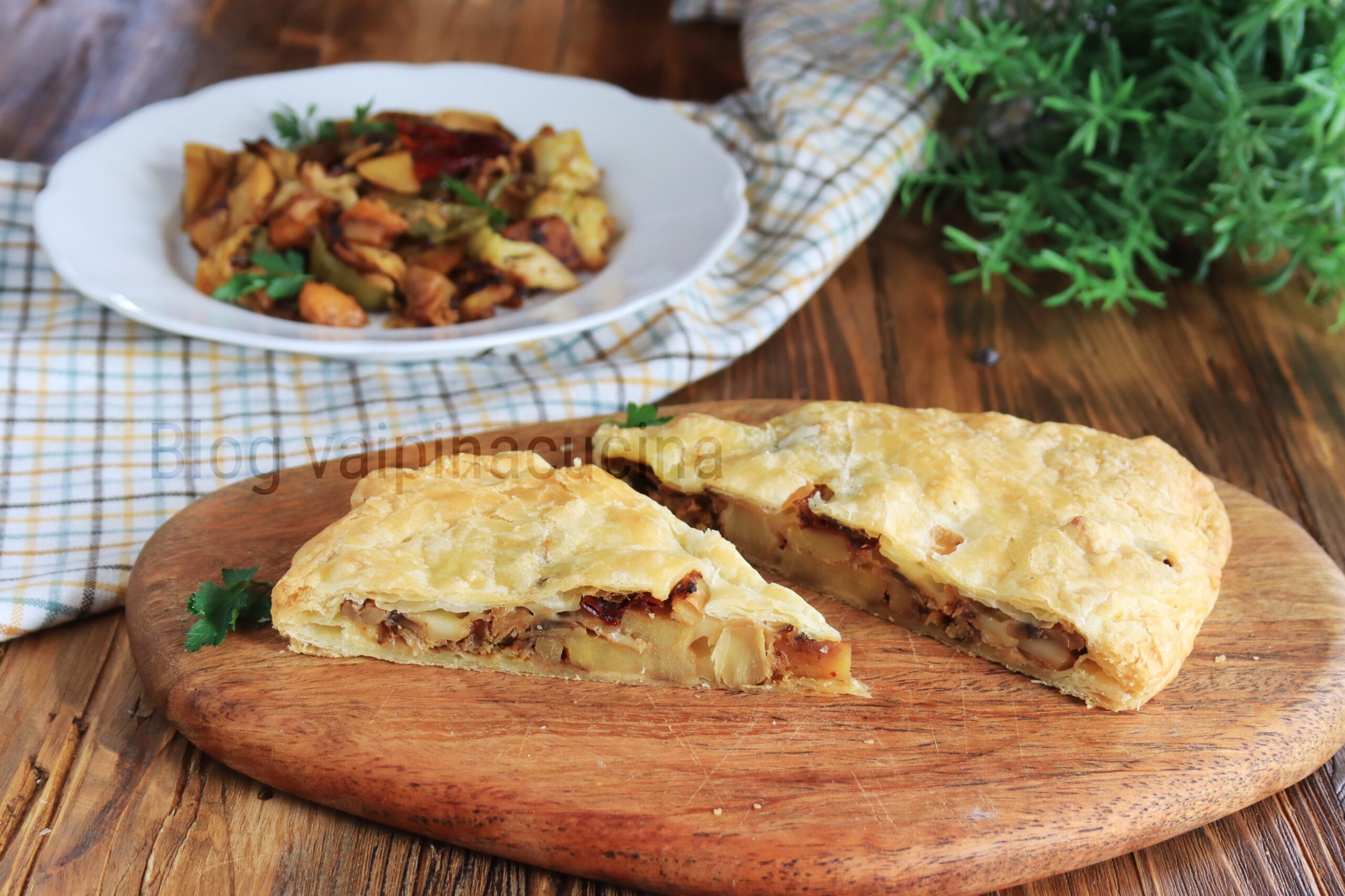 Flatbread with Vegetables
